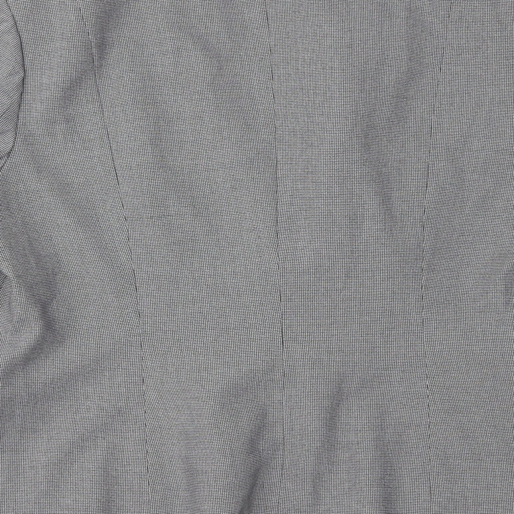 Planet Womens Grey Jacket Suit Jacket Size 14