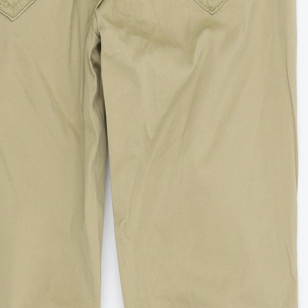 H&M Womens Beige Skinny Jeans Size 6 L25.5 in
