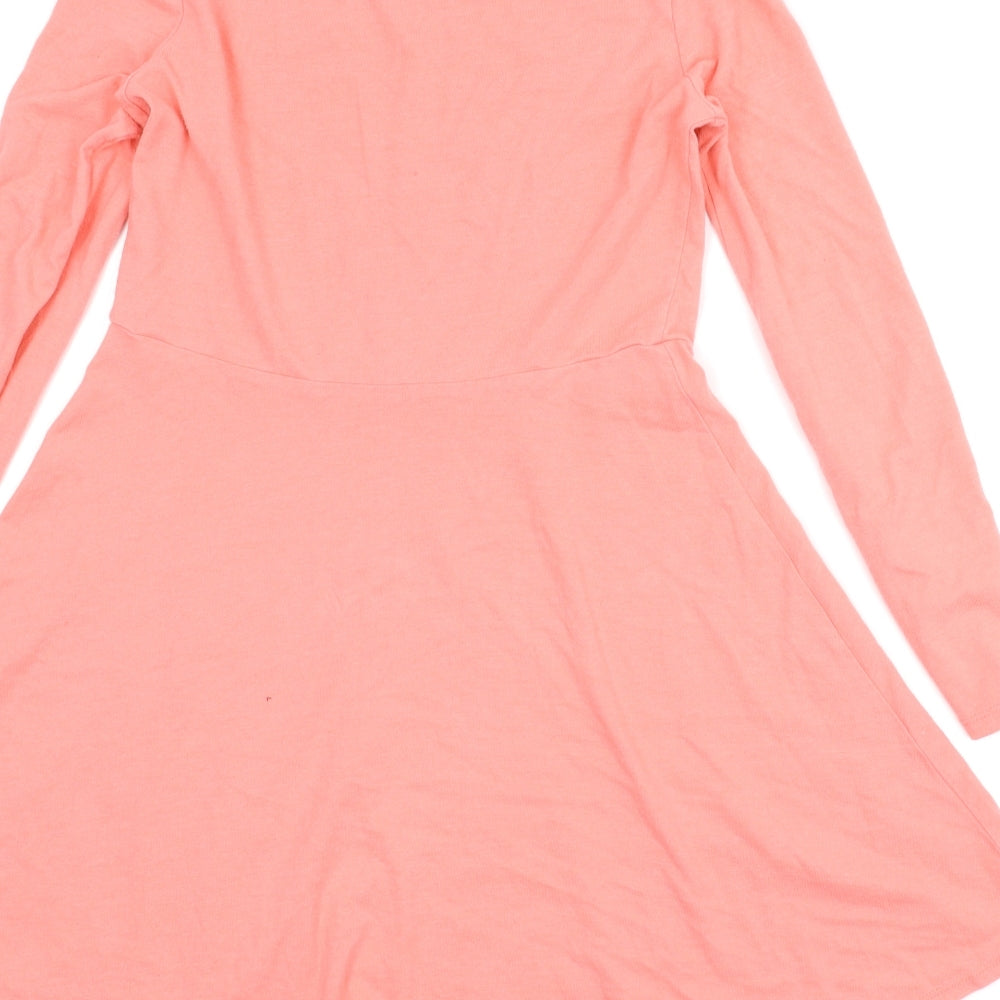 Cat & Jack Womens Pink A-Line Size 10