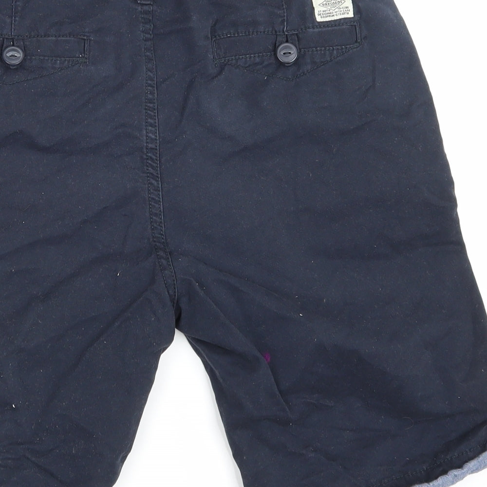 cedarwood state Mens Blue Cargo Shorts Size 28 in