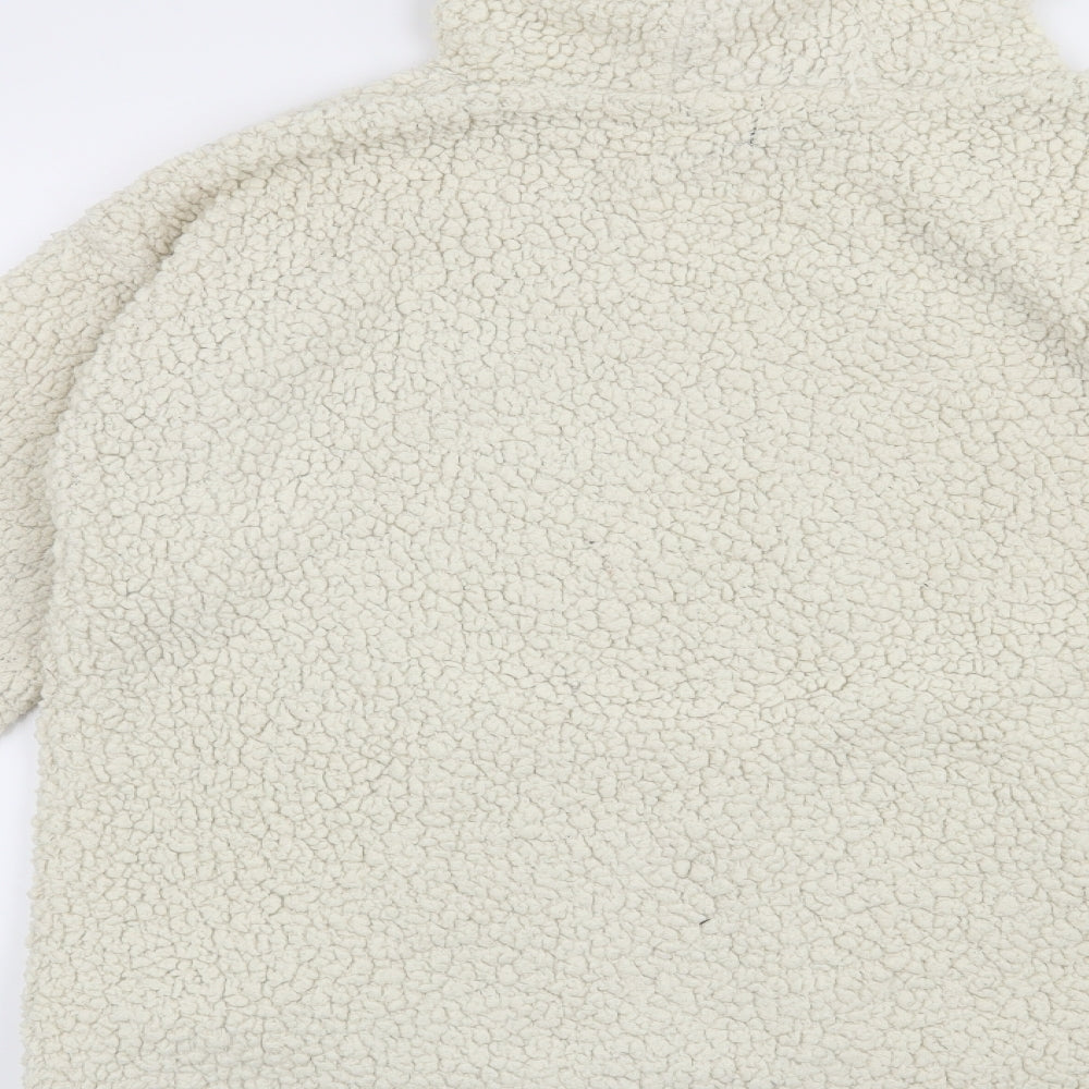 Missguided Womens Beige Pullover Hoodie Size 6