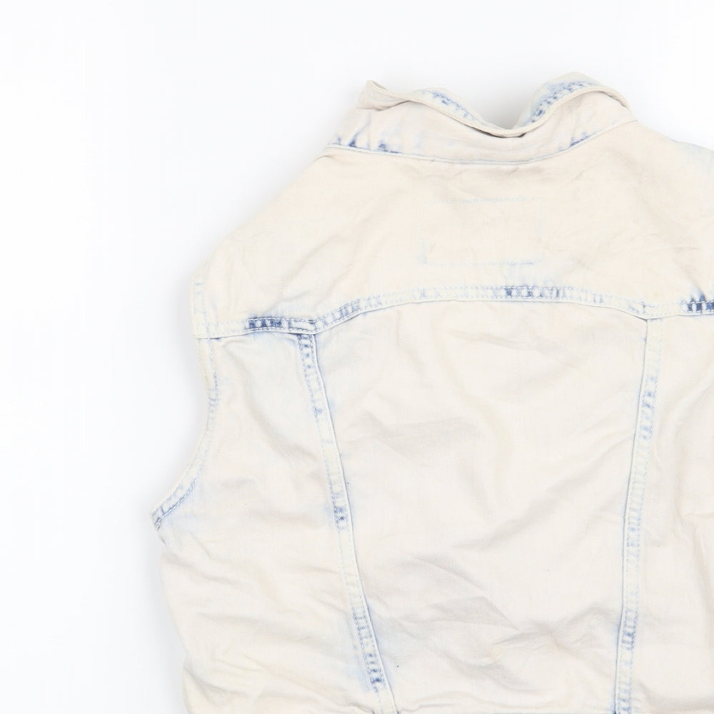 &Denim Womens Blue Jacket Size 12