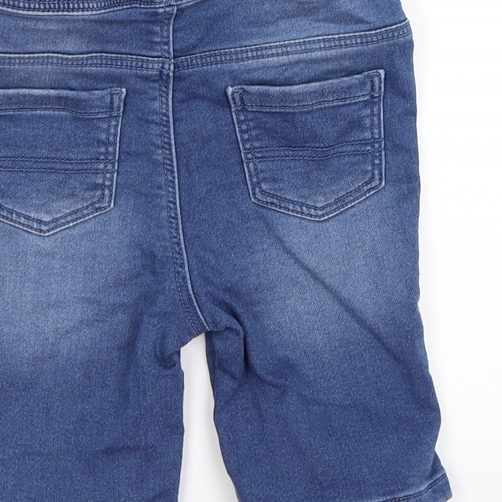 denim co Boys Blue Denim Cargo Shorts Size 2-3 Years