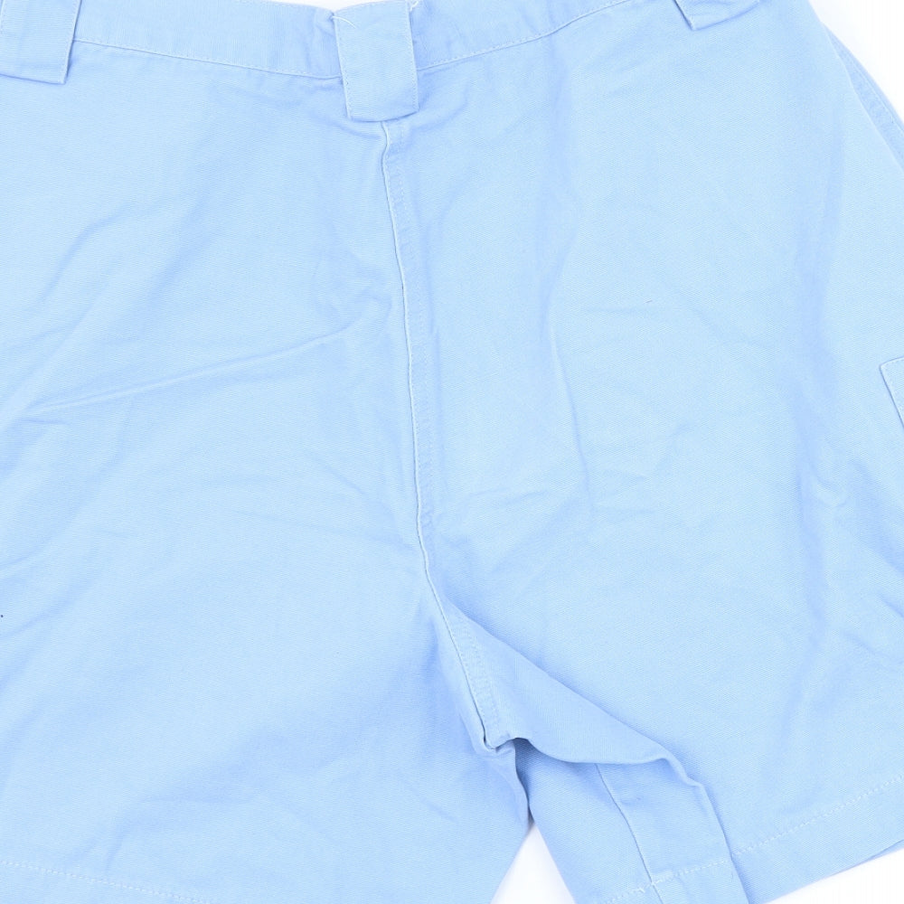 Joie de Vivre Womens Blue Mom Shorts Size 32 in