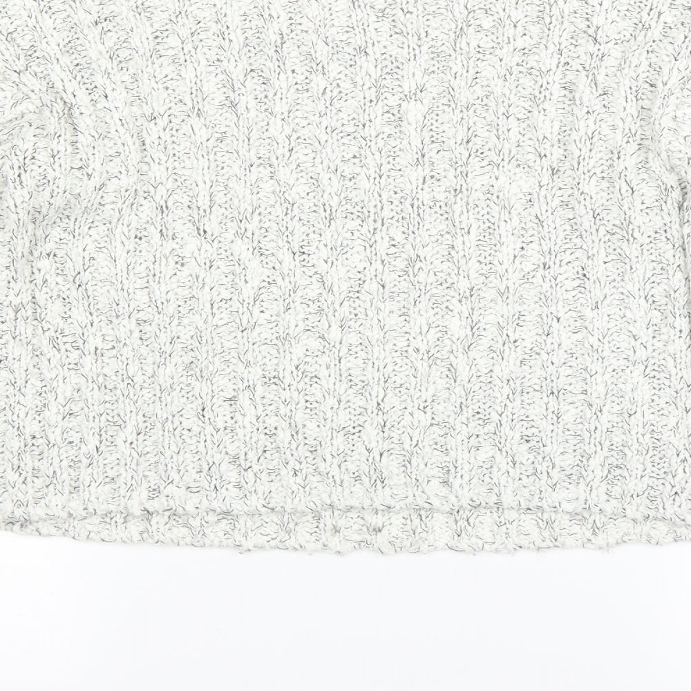 Jeffery rogers Womens White Pullover Jumper Size M