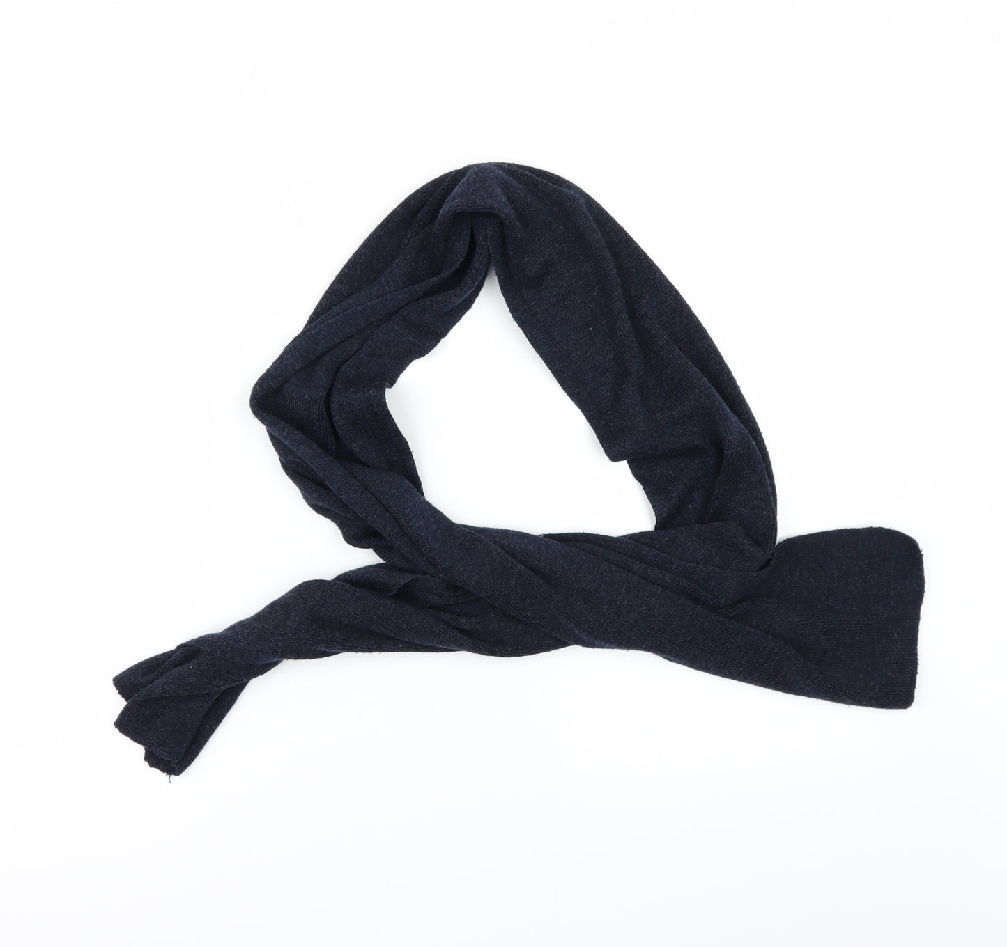 Preworn Unisex Blue Scarf
