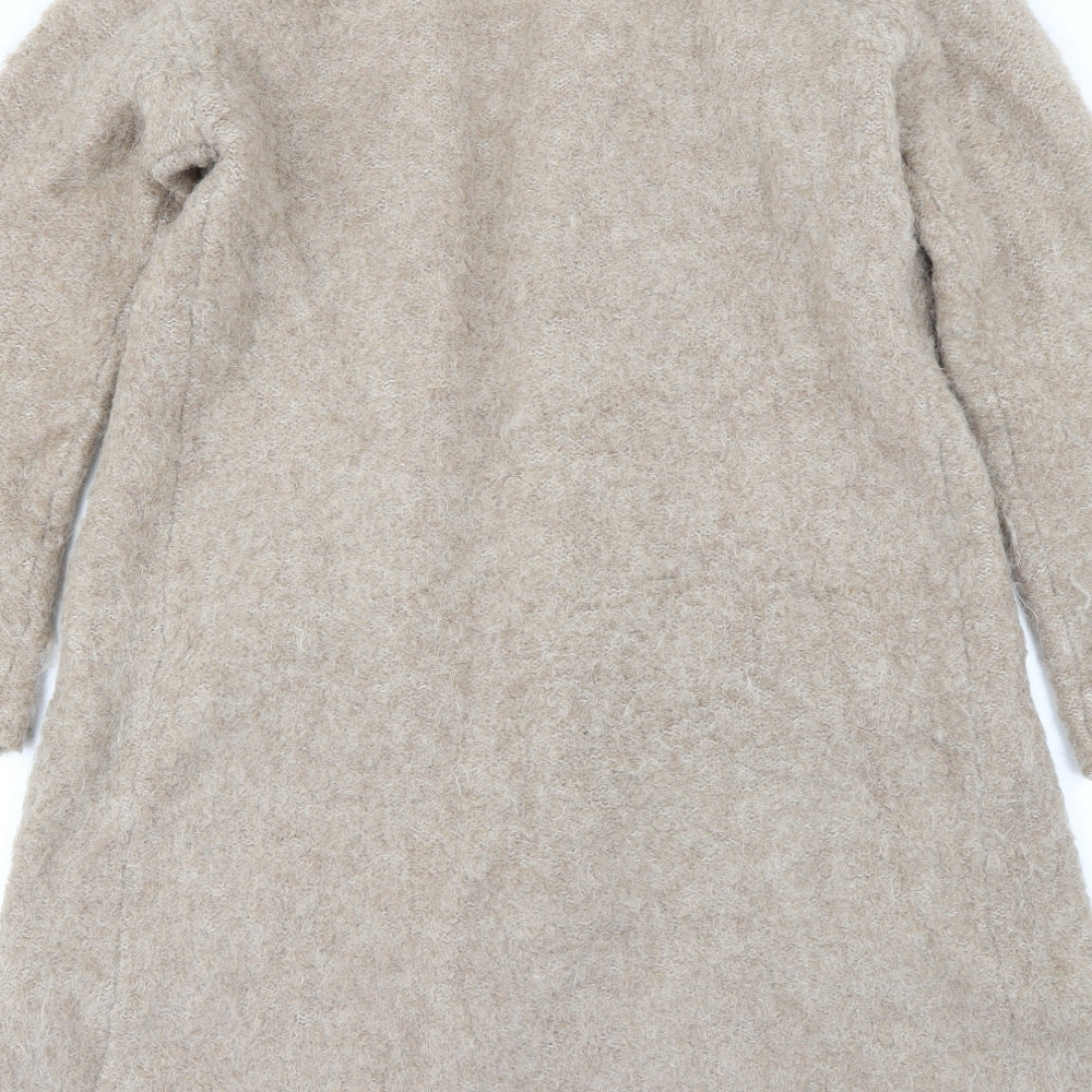 Amaryllis Womens Beige Cardigan Jumper Size 14