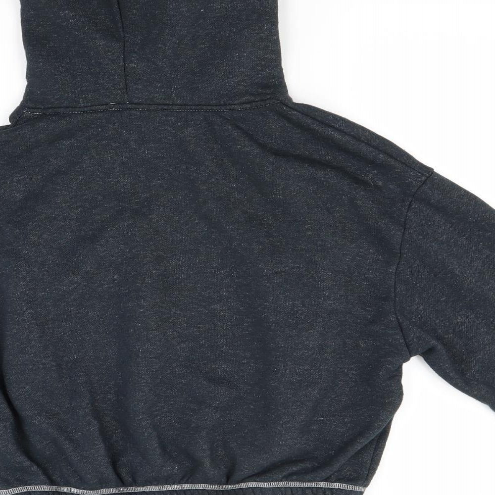 Zara Womens Grey Pullover Hoodie Size S