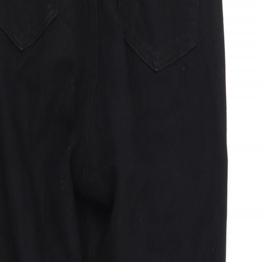 SheIn Womens Black Trousers Size M L29 in