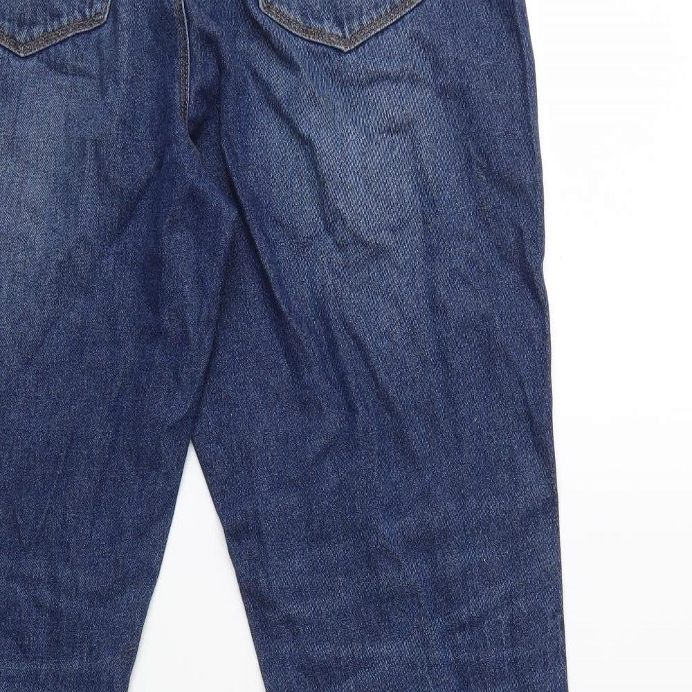 Preworn Womens Blue Denim Straight Jeans Size 30 in L32 in