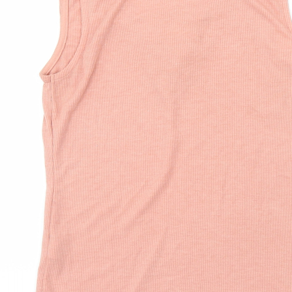 Atmosphere Womens Pink Basic Tank Size 6