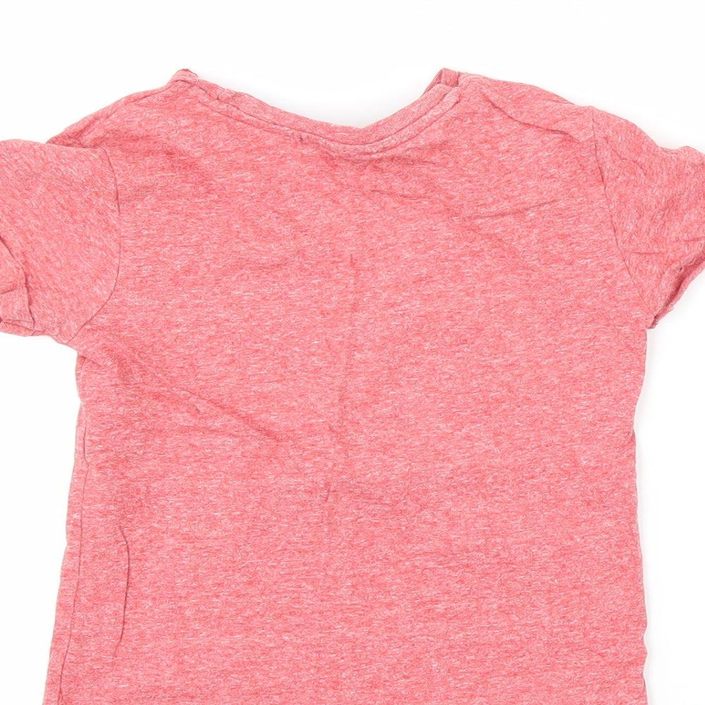 George Boys Red Basic T-Shirt Size 3-4 Years - monster