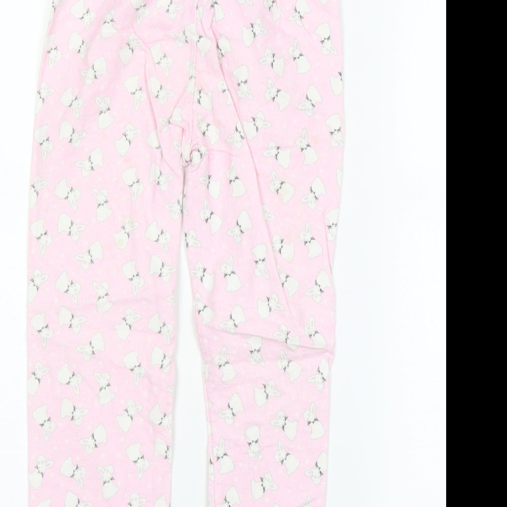 YD Girls Pink Sweatpants Trousers Size 5-6 Years
