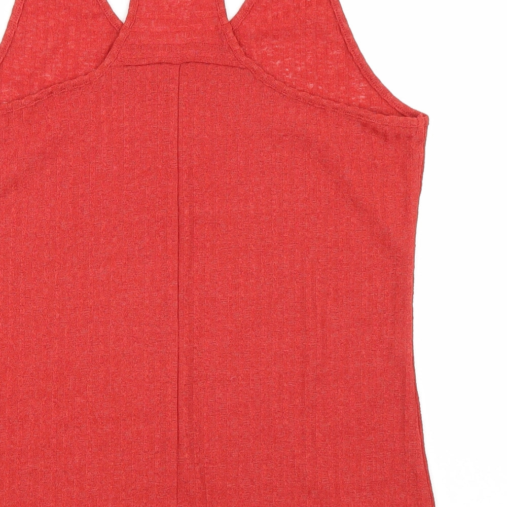 NEXT Womens Orange Basic Tank Size 12