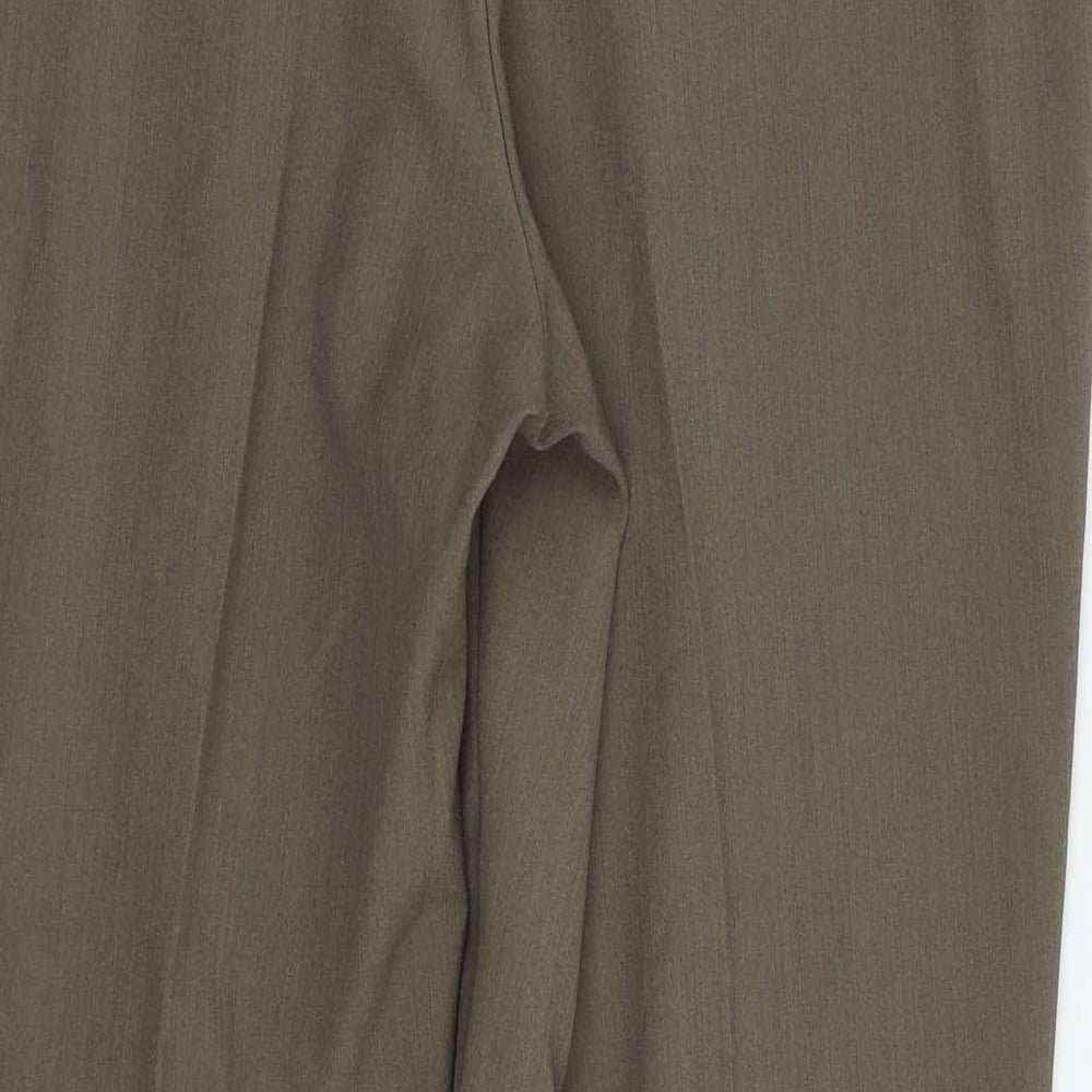 BM Womens Green Trousers Size 12 L24 in