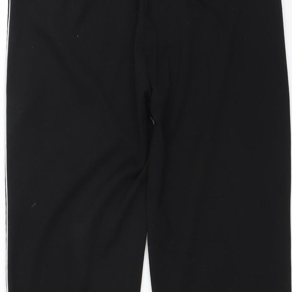 Olympus Womens Black Cropped Leggings Size 10 L20 in