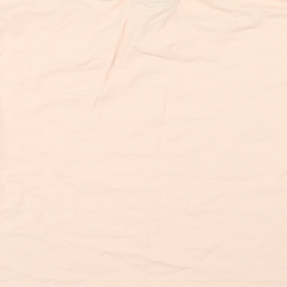 Topshop Womens Pink Basic Blouse Size 8