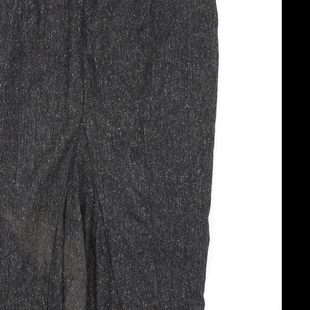 TU Womens Grey Straight & Pencil Skirt Size 8
