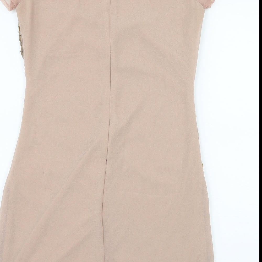 Pink Boutique Womens Pink A-Line Size 10 - Embellished