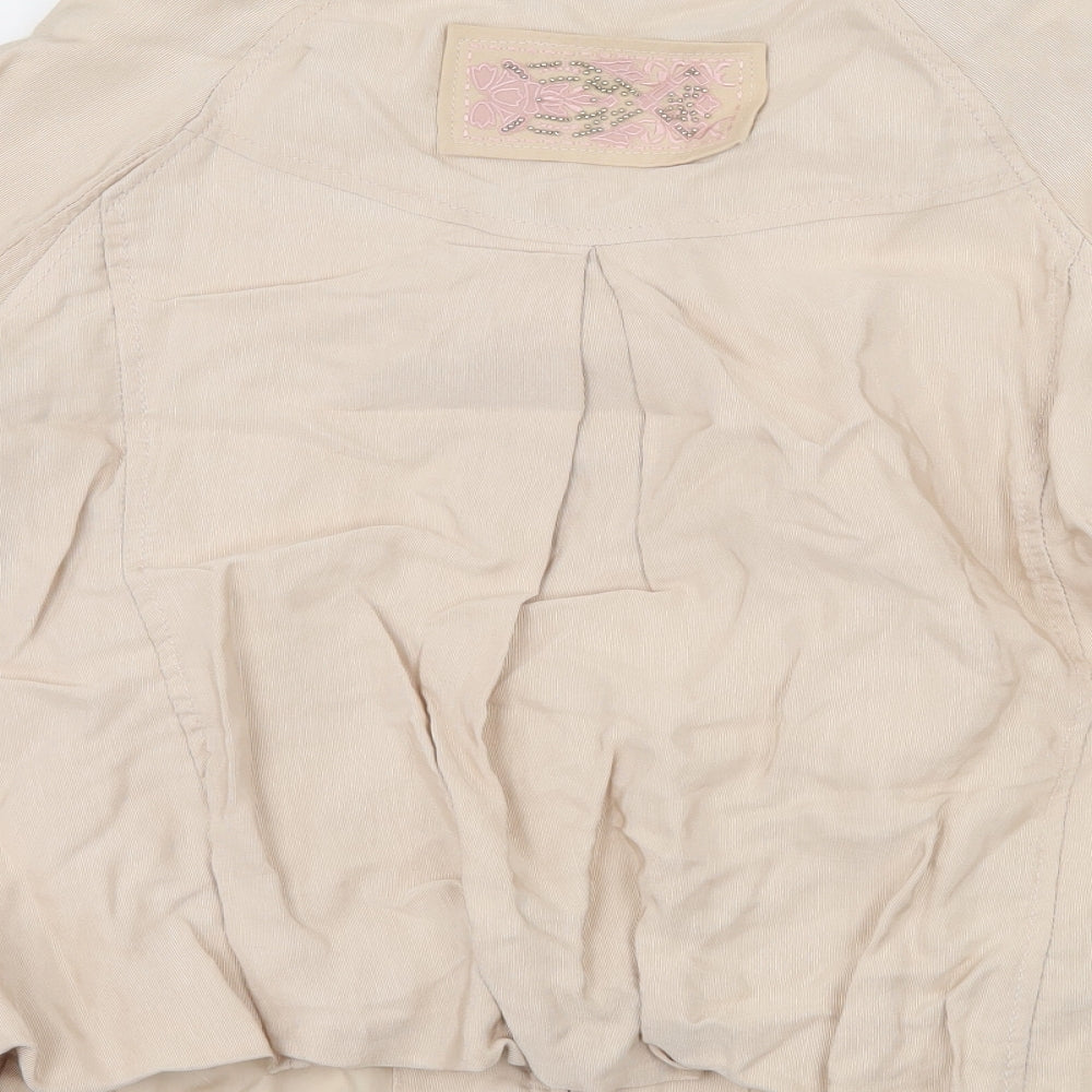 River Island Womens Ivory Jacket Size 12