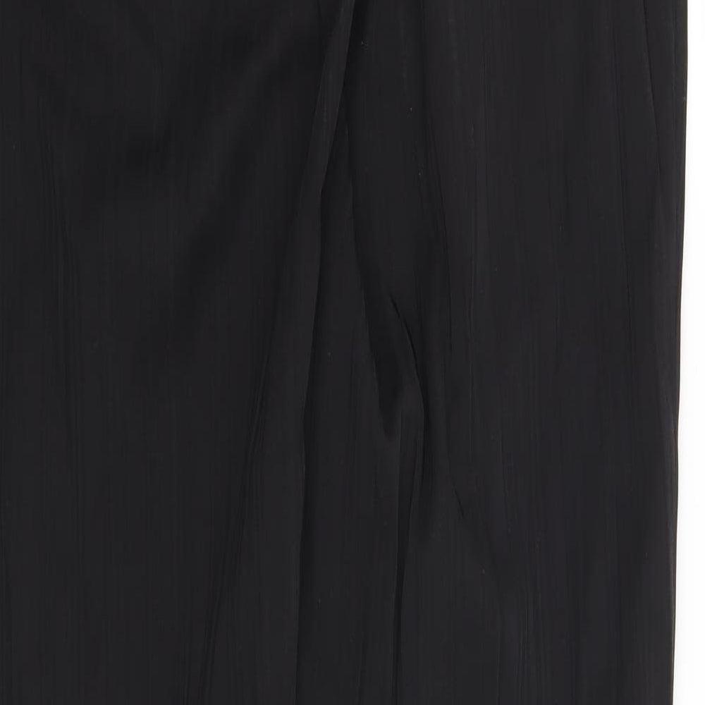 Preworn Womens Black Trousers Size 34 in L32 in