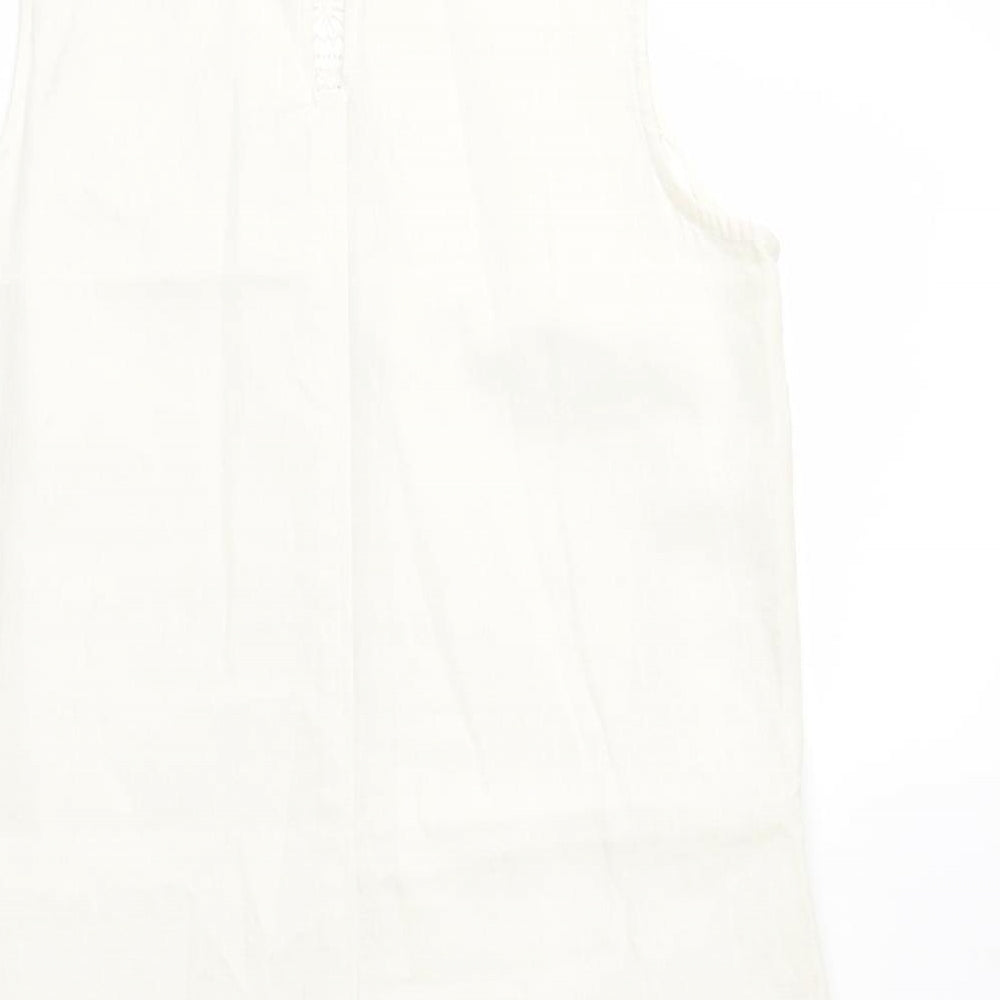 Papaya Womens White Shift Size 14