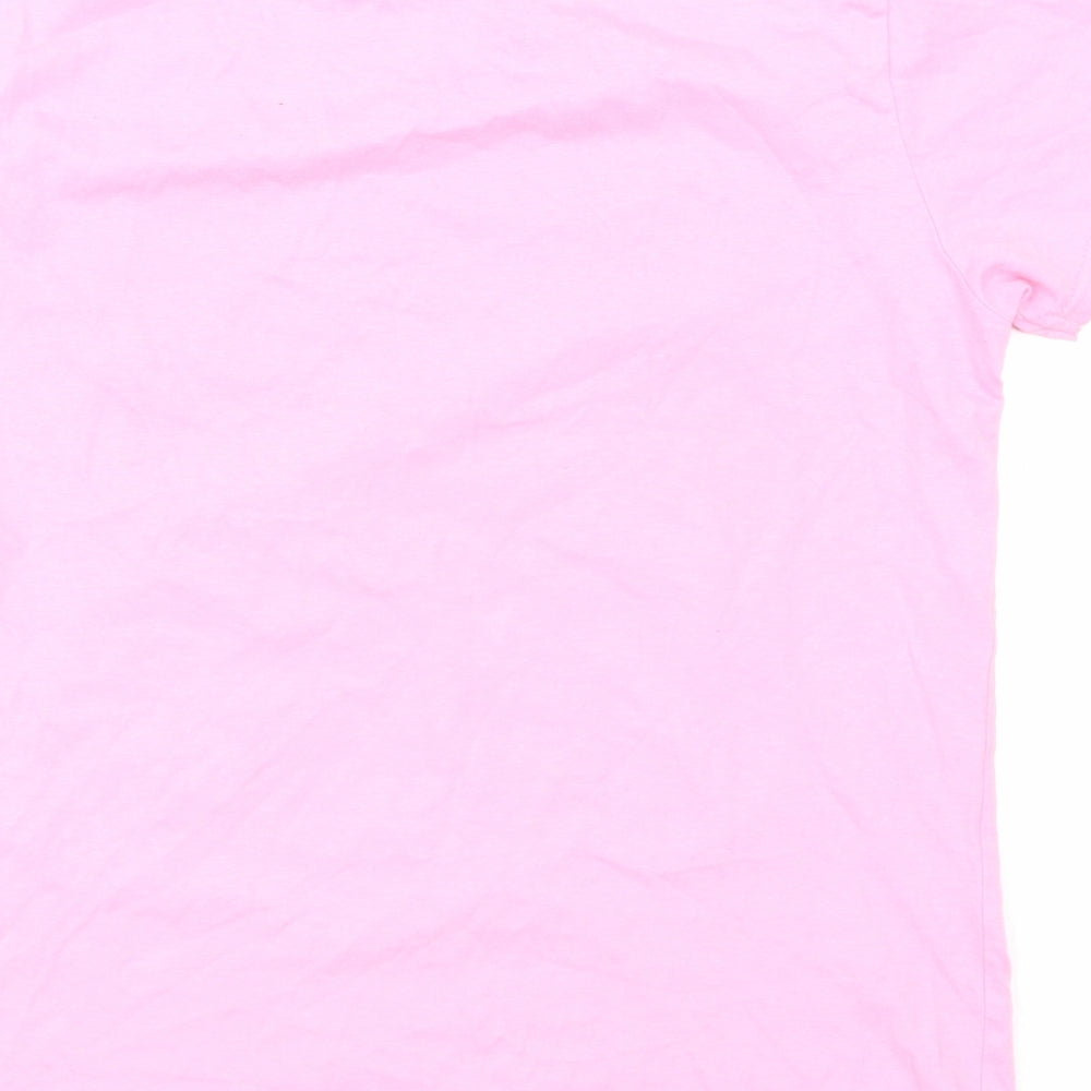 Primark Girls Pink Basic T-Shirt Size 11-12 Years