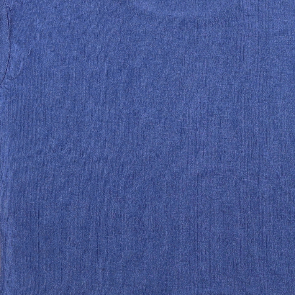 Preworn Womens Blue Basic T-Shirt Size M