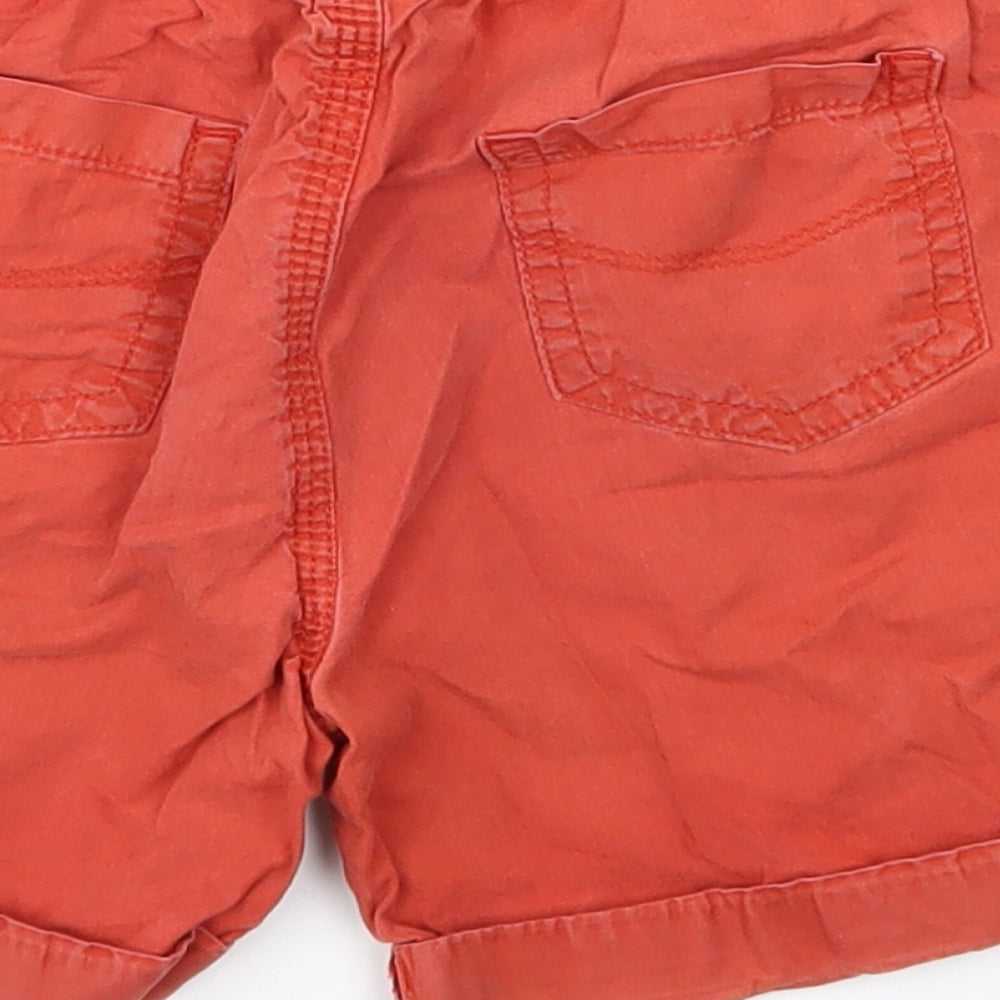 George Boys Red Cargo Shorts Size 2-3 Years