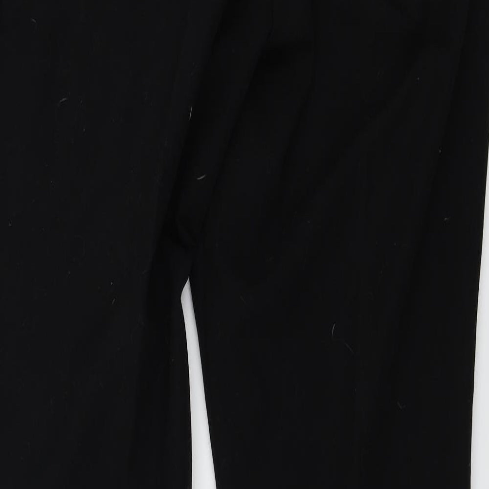 NEXT Womens Black Trousers Size 12 L28 in
