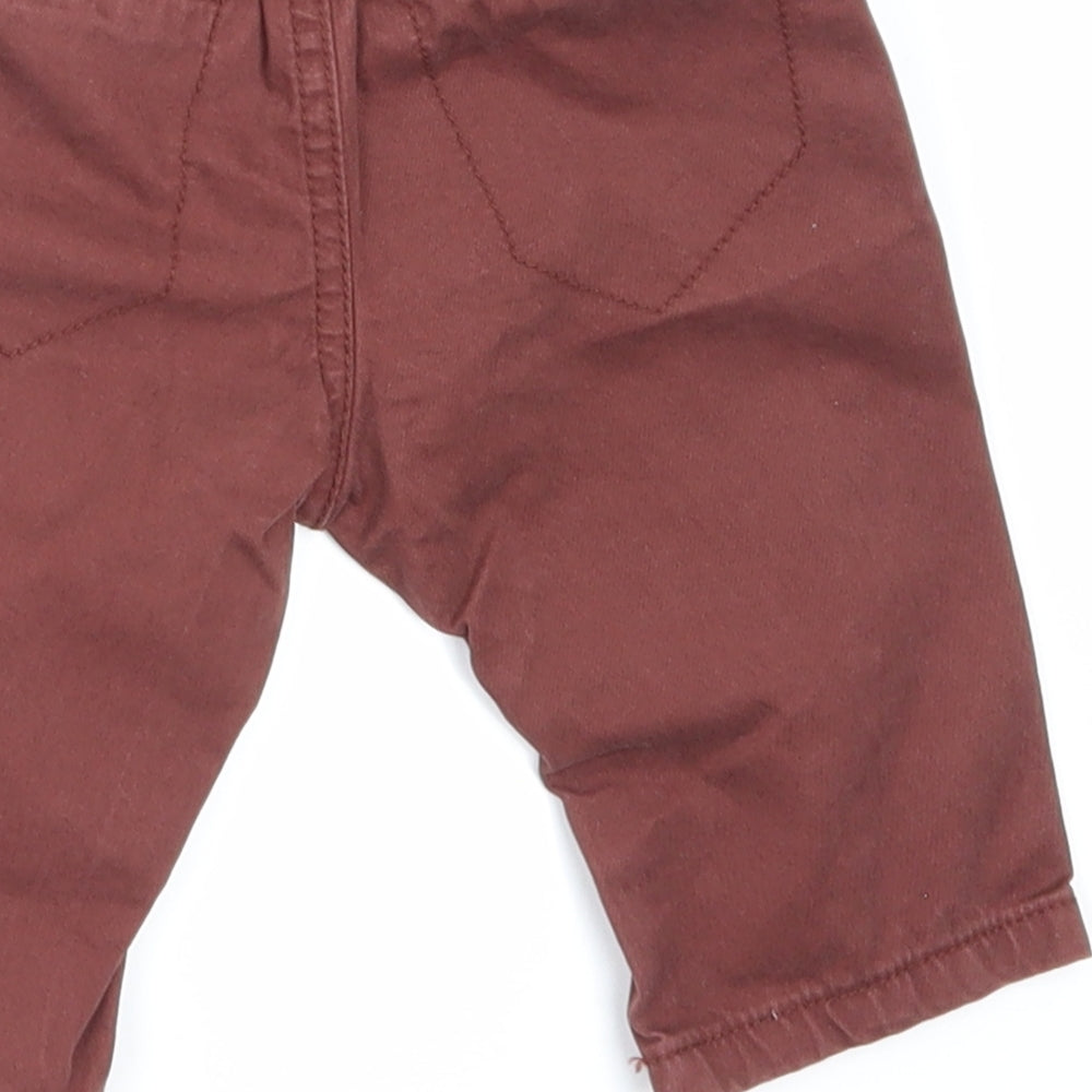 NEXT Boys Red Cargo Jeans Size 3-6 Months