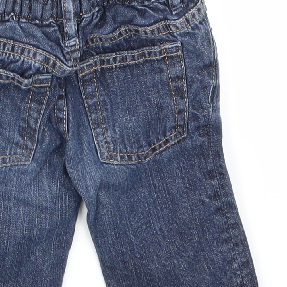 TU Blue Denim Cropped Jeans Size 0-3 Months