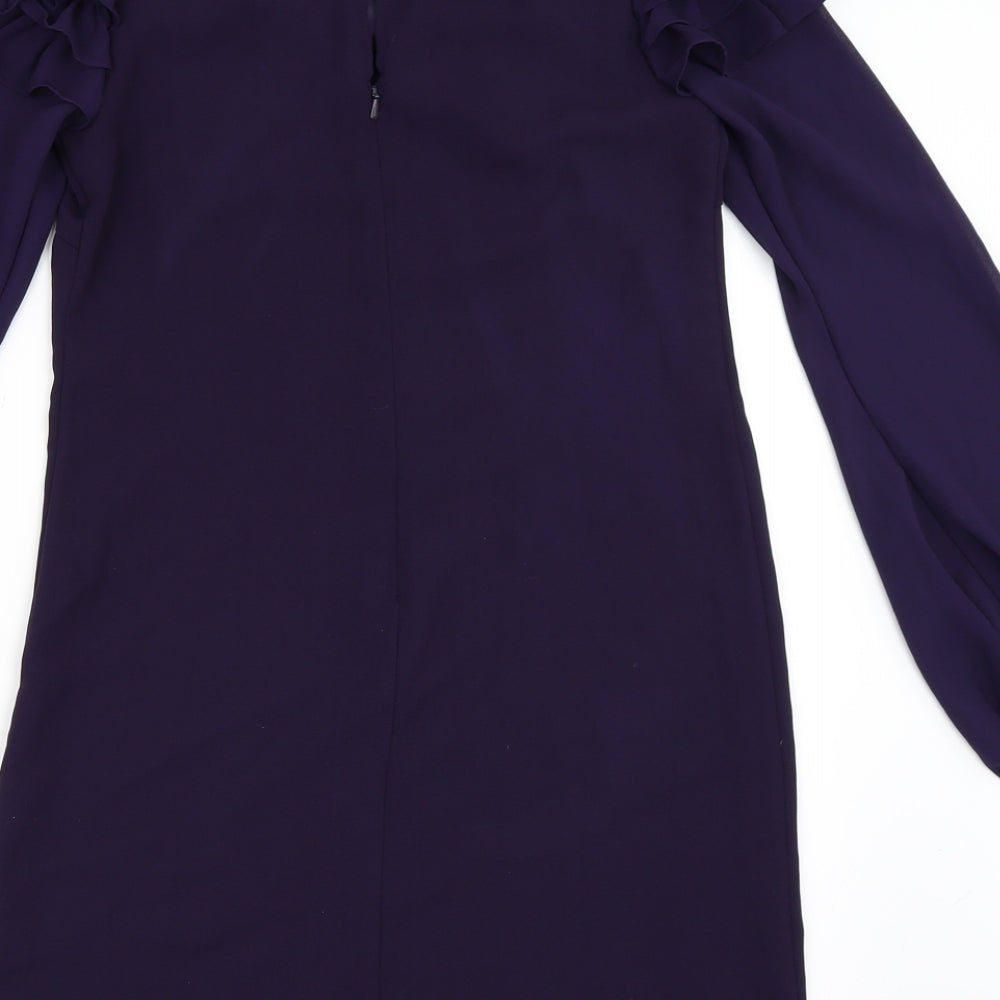 Warehouse Womens Purple Shift Size 8