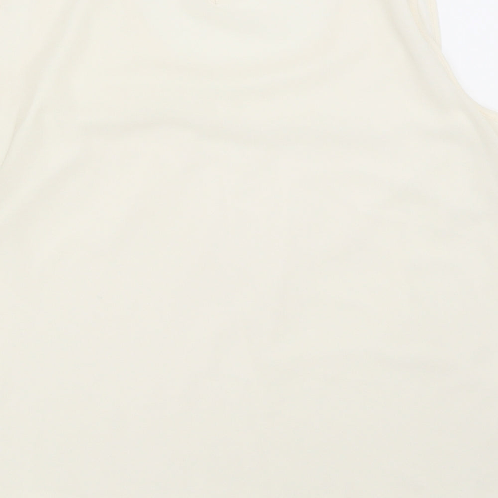 Dorothy Perkins Womens Ivory Basic Blouse Size 12