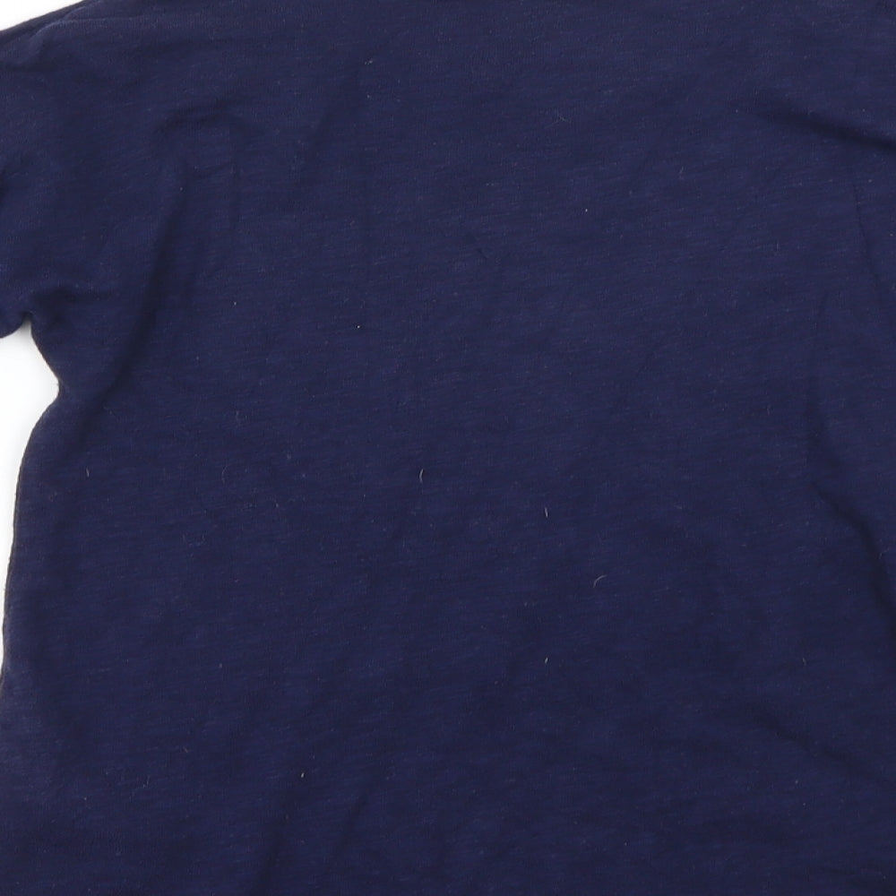 Gap Girls Blue Basic T-Shirt Size 8 Years