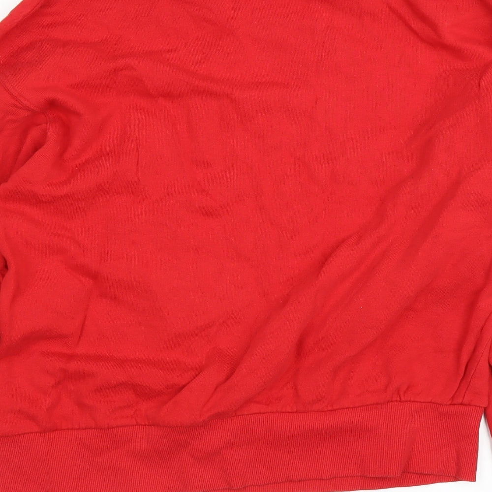 H&M Mens Orange Pullover Jumper Size XS