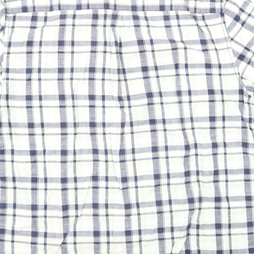 Lincoln Mens Multicoloured Check Button-Up