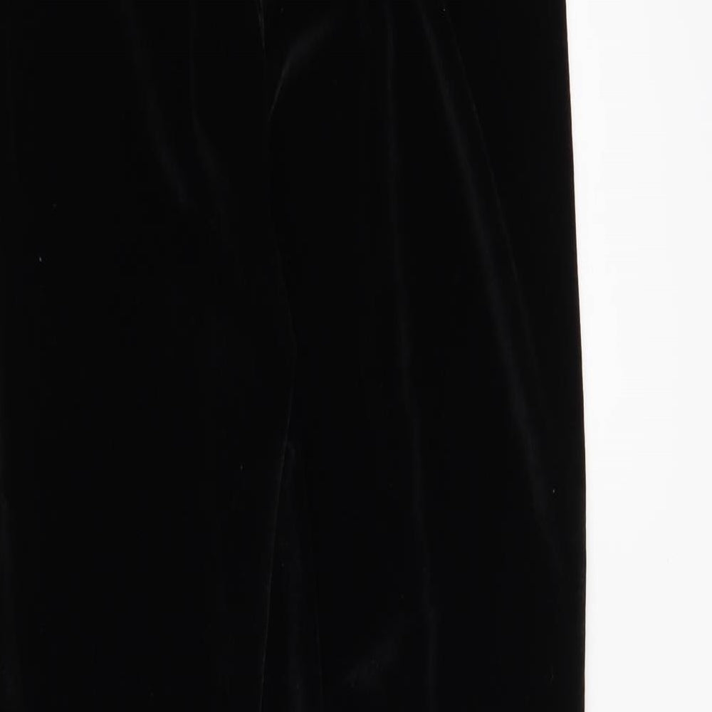 SheIn Womens Black Trousers Size M L28 in