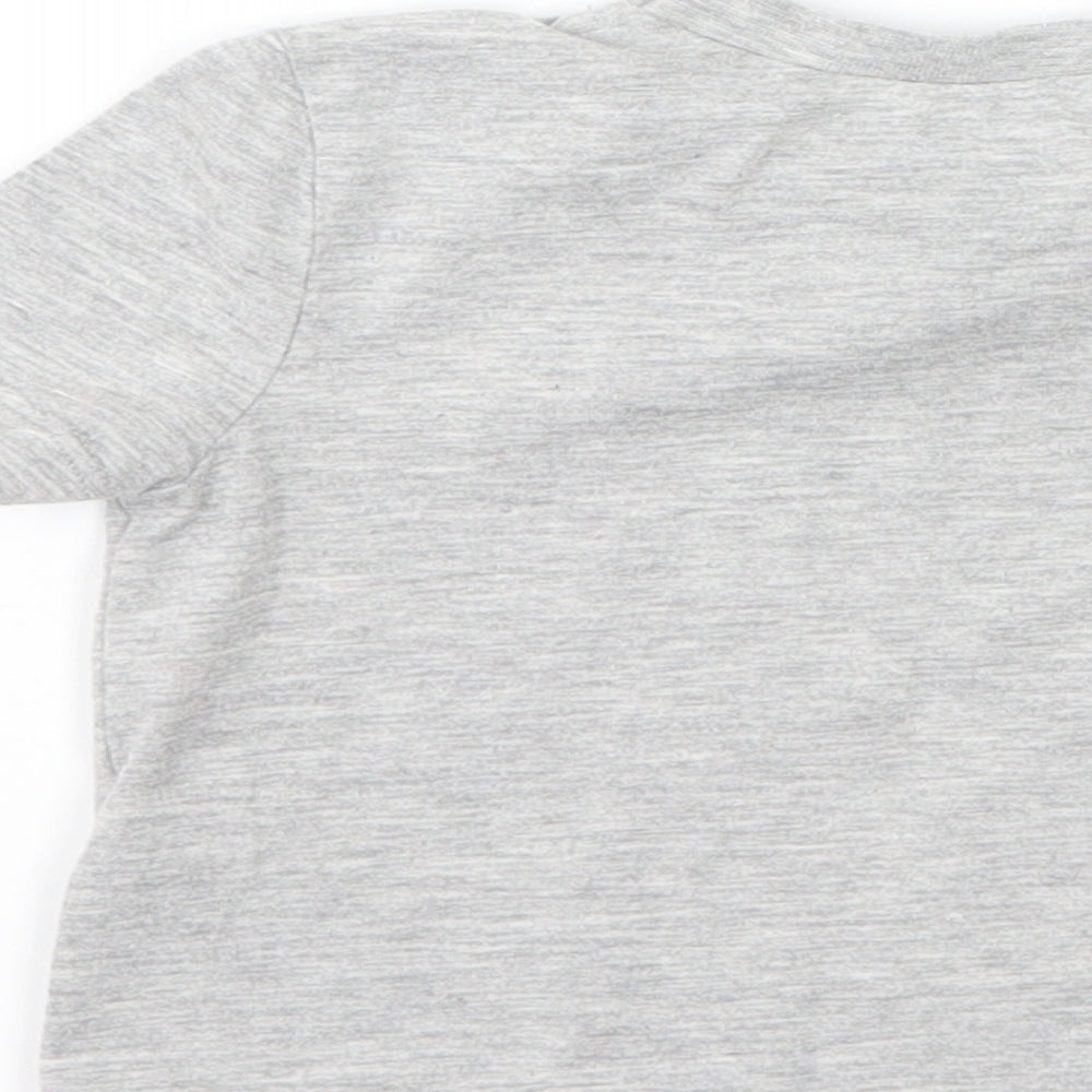 Very Boys Grey Basic T-Shirt Size 6-9 Months - Little Brother