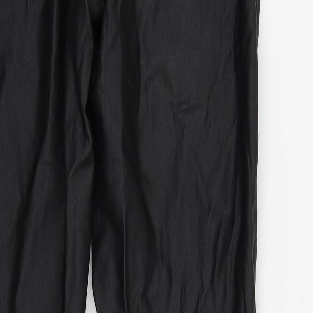 denim and co Womens Black Houndstooth Skinny Jeans Size 10 L27 in - leather jeans