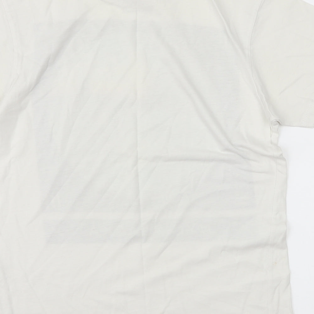 Cedar Wood State Mens White Jersey T-Shirt Size XS - NYC Alaska