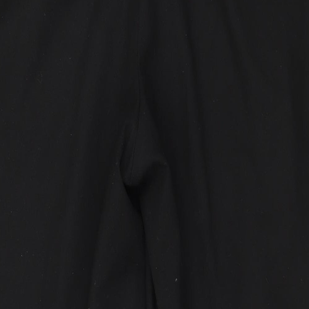 Preworn Womens Black Trousers Size 36 in L27 in