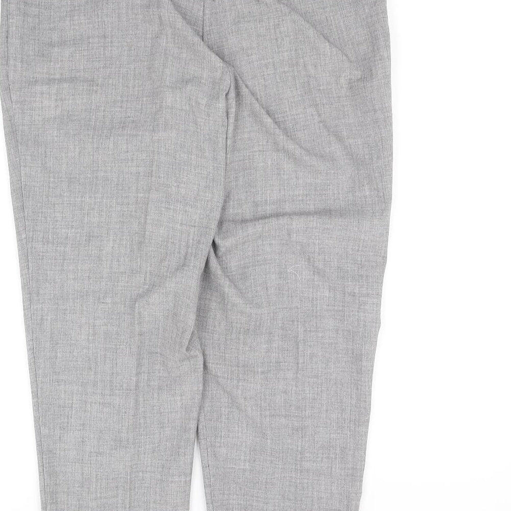 pre worn Womens Grey Trousers Size 12 L37 in