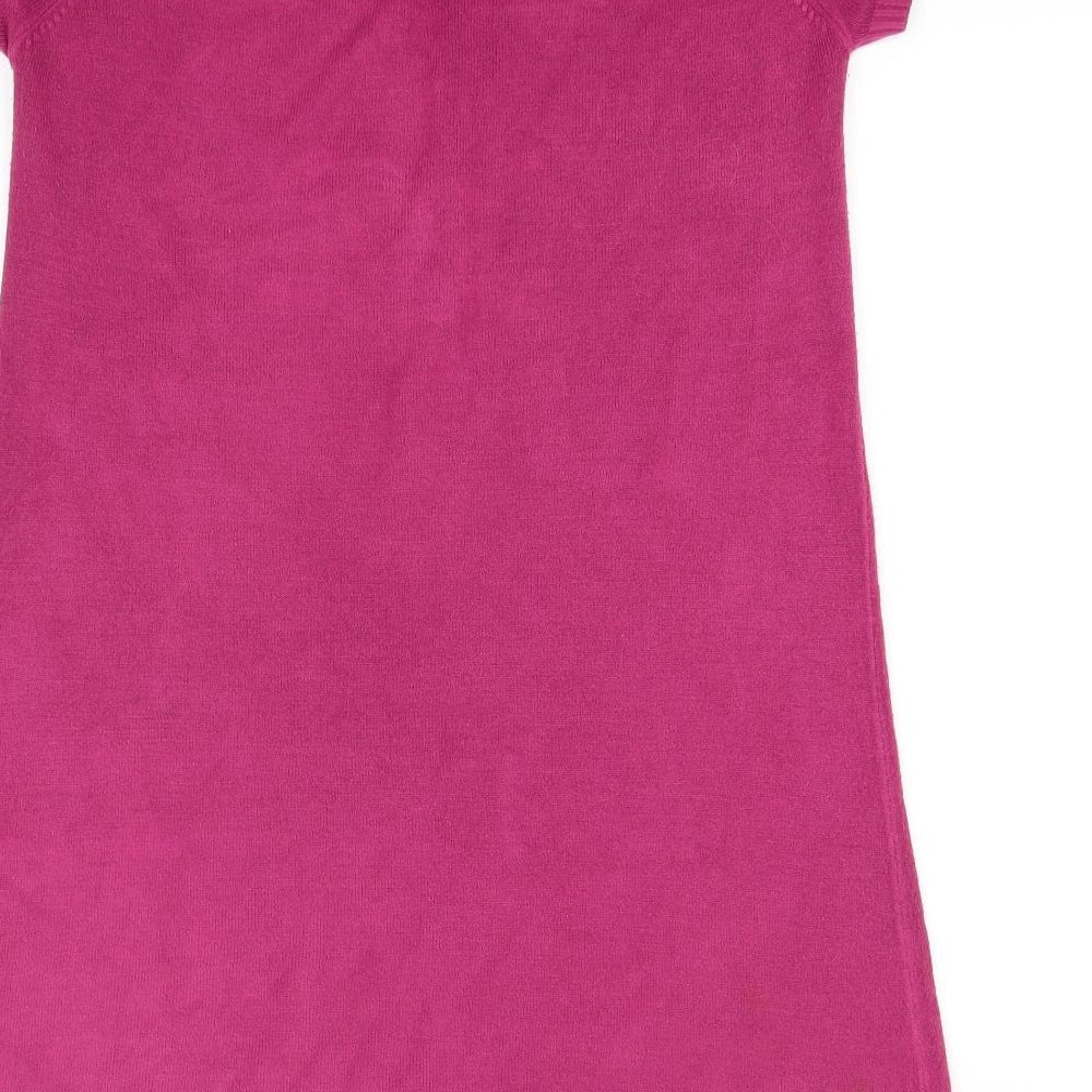 Evie Collection Womens Pink Fit & Flare Size 14