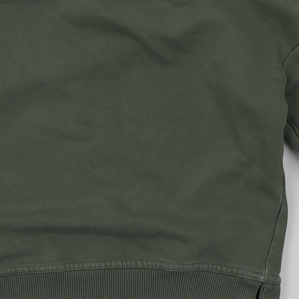 George Boys Green Animal Print Pullover Hoodie Size 2-3 Years
