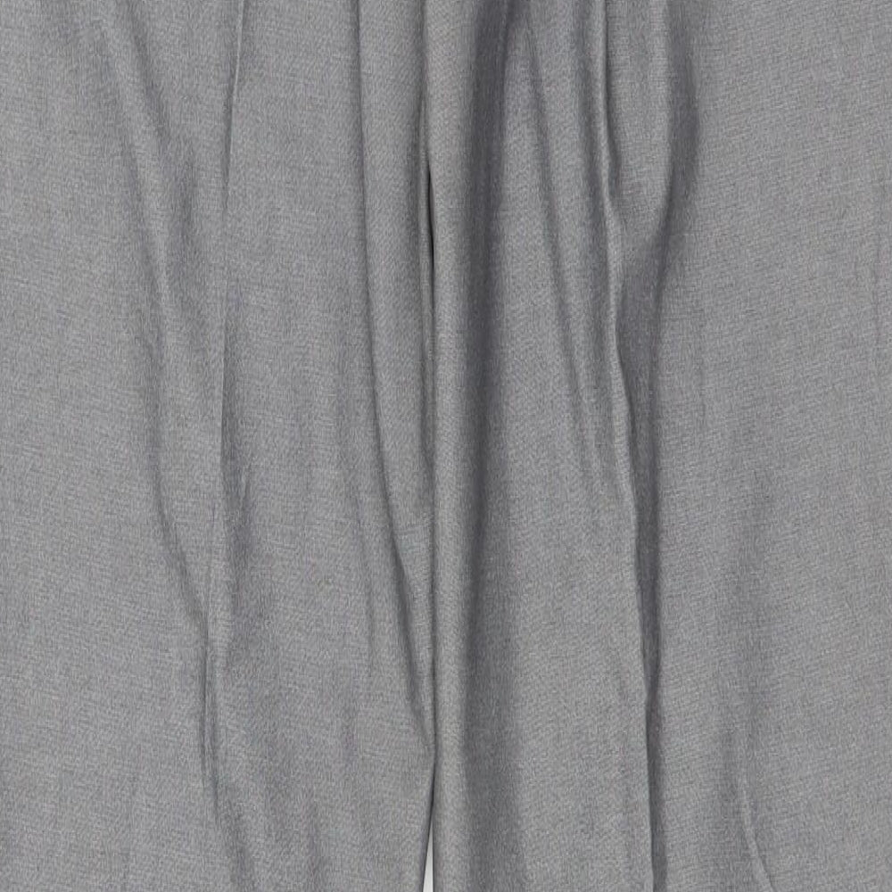 George Mens Grey Trousers Size 34 in L33 in - LONG LEG