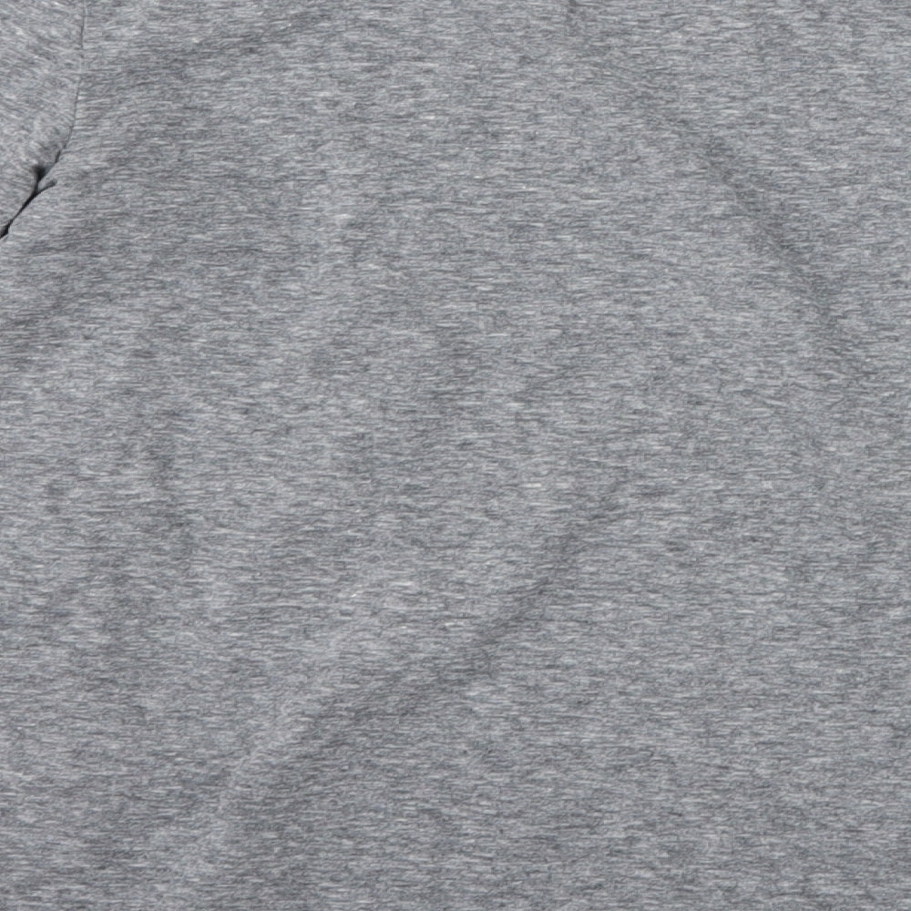 NEXT Girls Grey Basic T-Shirt Size 9 Years