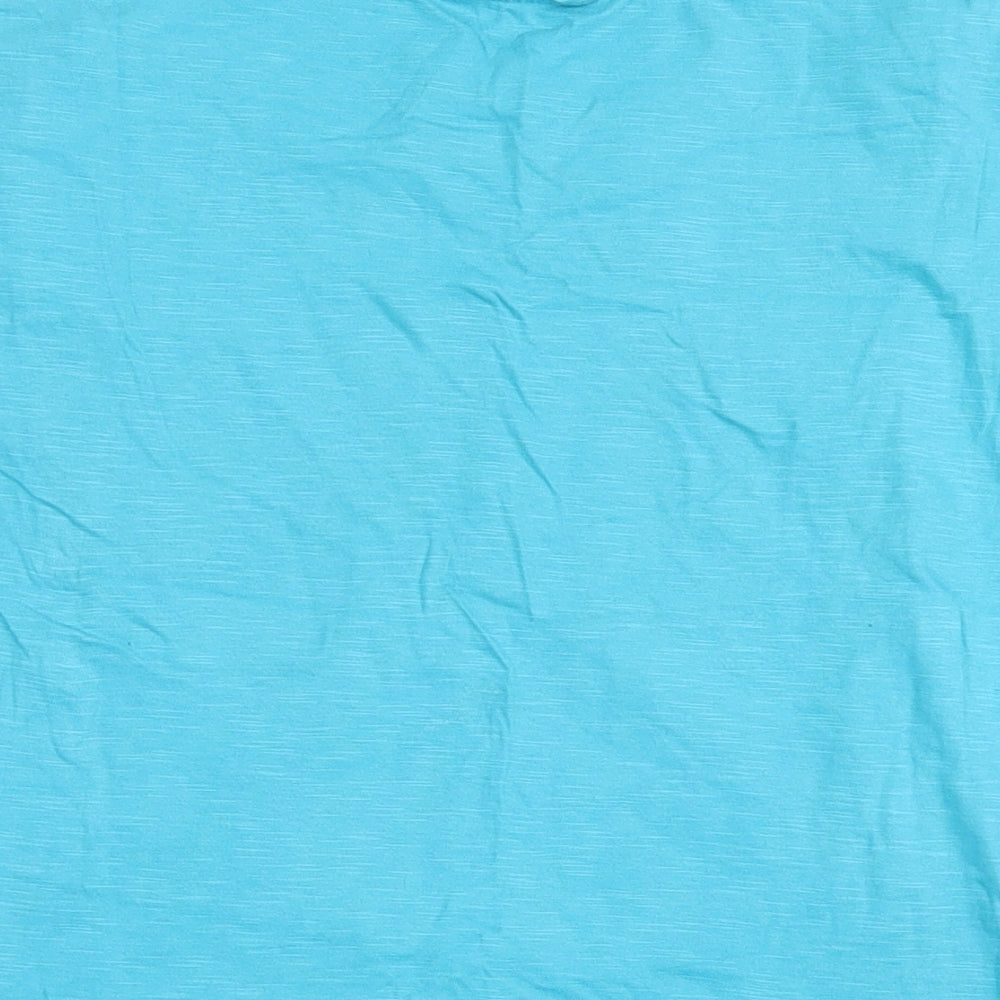 Bossini Girls Blue Floral Basic T-Shirt
