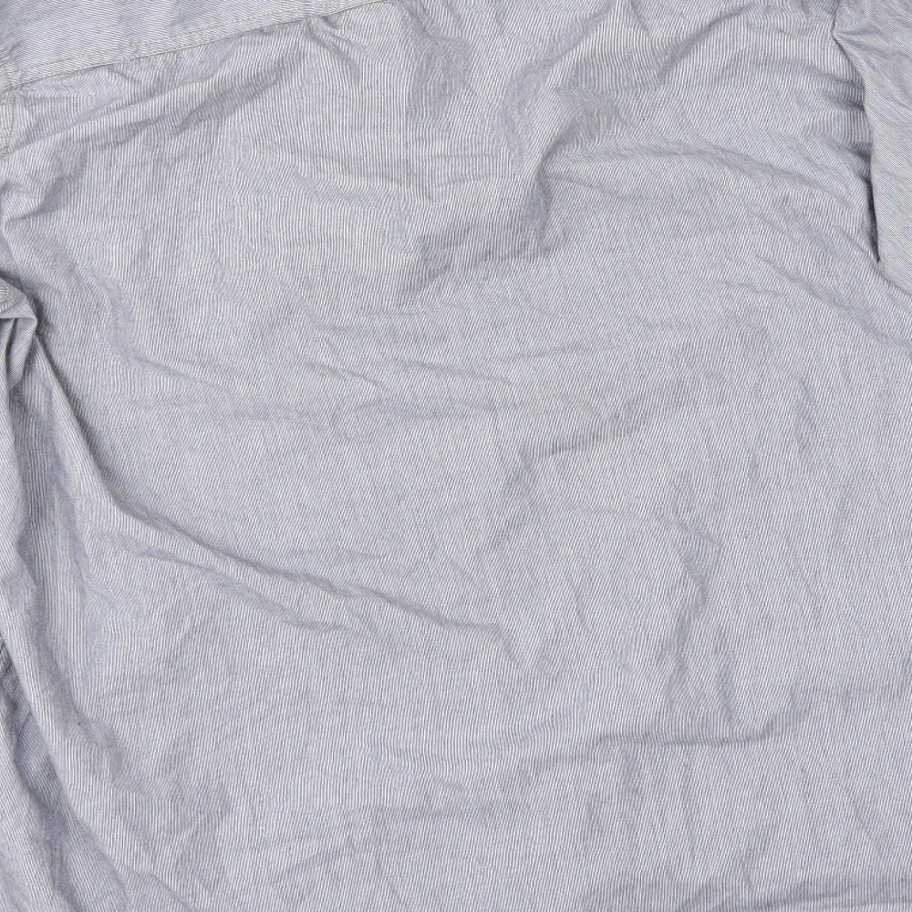 RESERVED Mens Blue Button-Up Size L