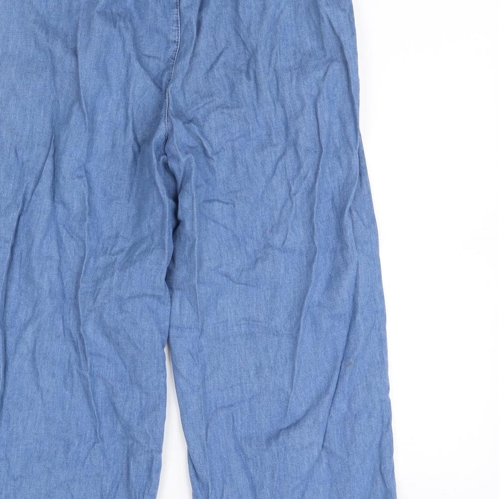 New Look Womens Blue Straight Jeans Size 10 L25 in